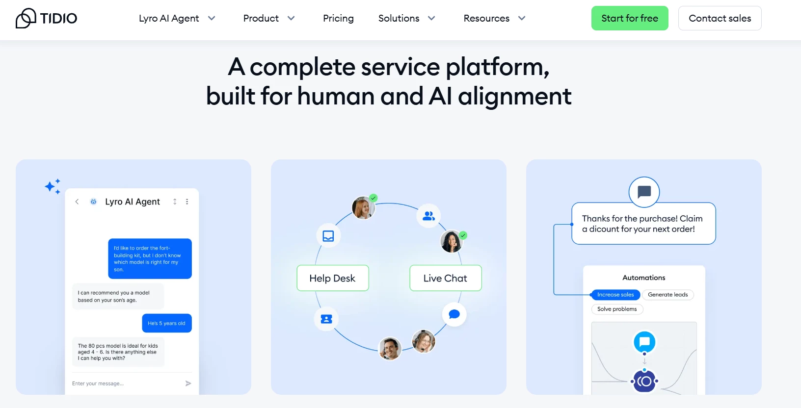A Tidio nevű AI-alapú chatbot kezelőfelületének és működésének bemutatása A Tidio nevű AI-alapú chatbot kezelőfelületének és működésének bemutatása