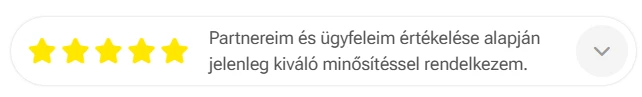 A Toldi Marketing 5 csillagos ügyfélértékelése A Toldi Marketing 5 csillagos ügyfélértékelése