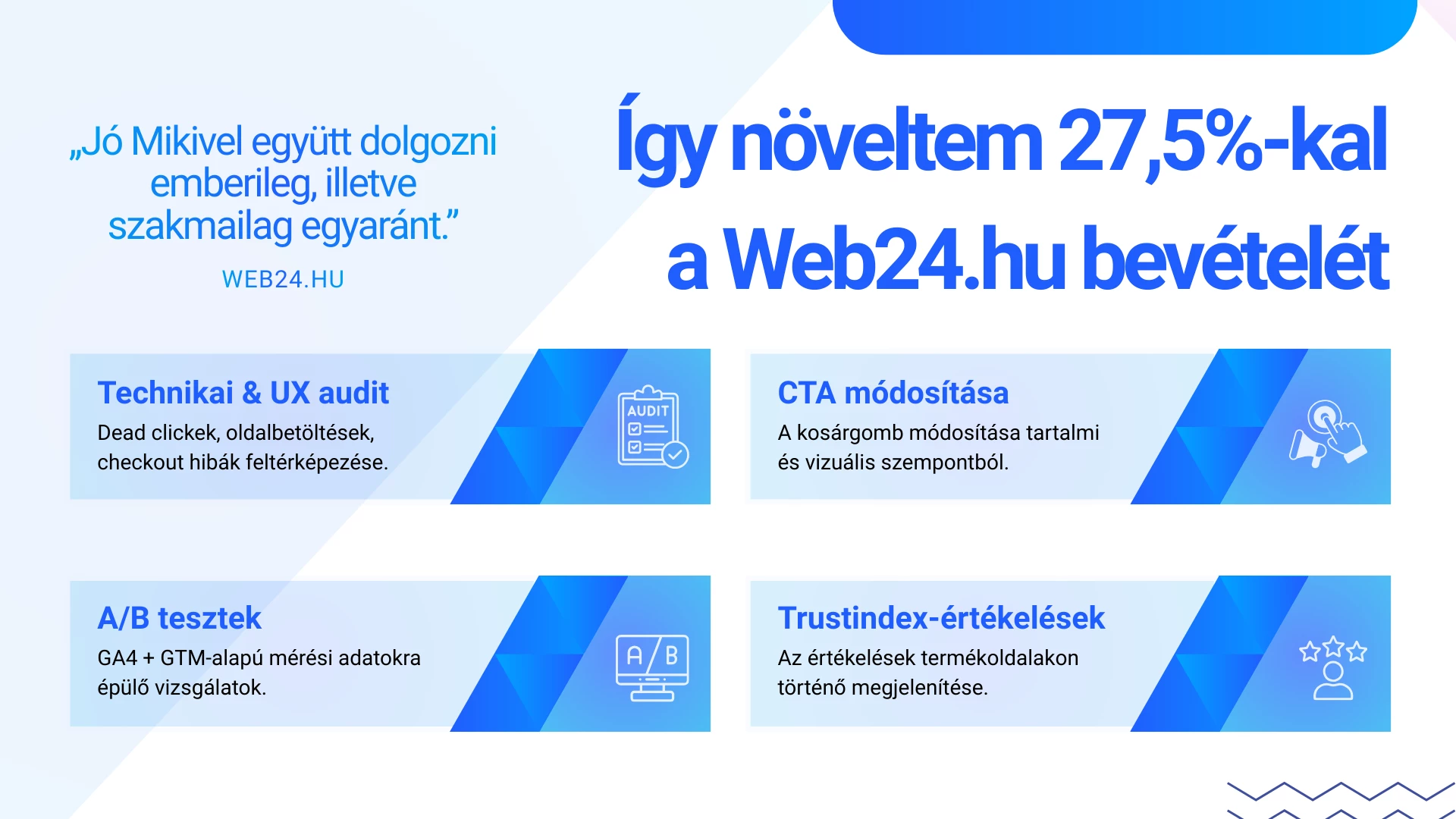 Webshop CRO esettanulmány – UX optimalizálás és bevételnövekedés Webshop CRO esettanulmány – UX optimalizálás és bevételnövekedés